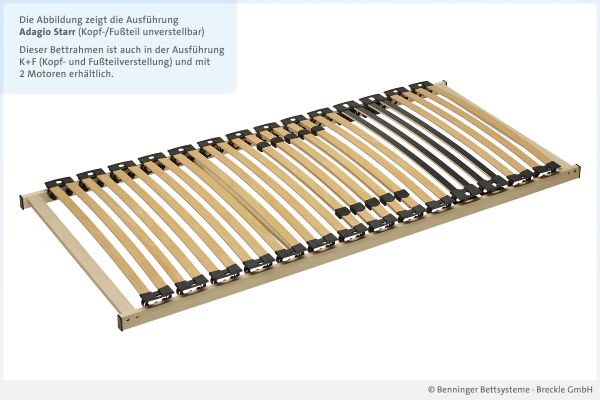 Benninger Bettsysteme Lattenrost Adagio NV