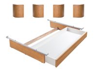 Oak-Line Lovie-Ron Box, 1 Schublade, Eiche natur, gebürstet, geölt Oak-Line Lovie-Ron Box, 1 Schublade, Eiche natur, gebürstet, geölt