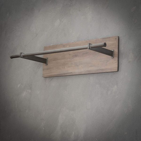 Wandgarderobe 85 cm Eiche Dekor 390061