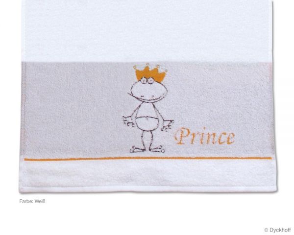 Dyckhoff Duschtuch Prince, Weiß 70 x 140 cm