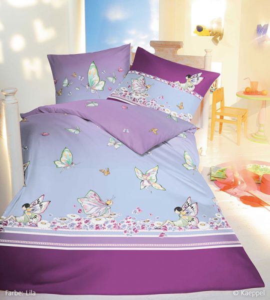 Kaeppel Renforcé Kinderbettwäsche Miss Butterfly 681 005
