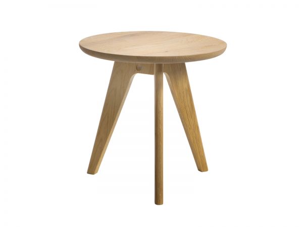 Oak-Bianco Hocker Circo