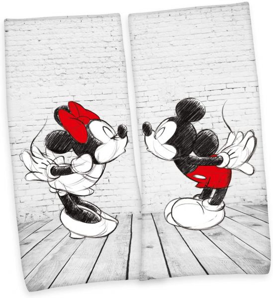Mickey &amp; Minnie Partner-Badetuch