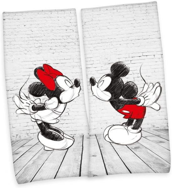 Mickey & Minnie Partner-Badetuch
