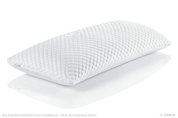 TEMPUR Ersatzbezug Comfort Schlafkissen Cloud, 40 x 80 cm