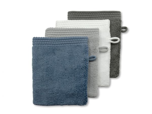 Blau, Mittelgrau, Weiß, Anthrazit