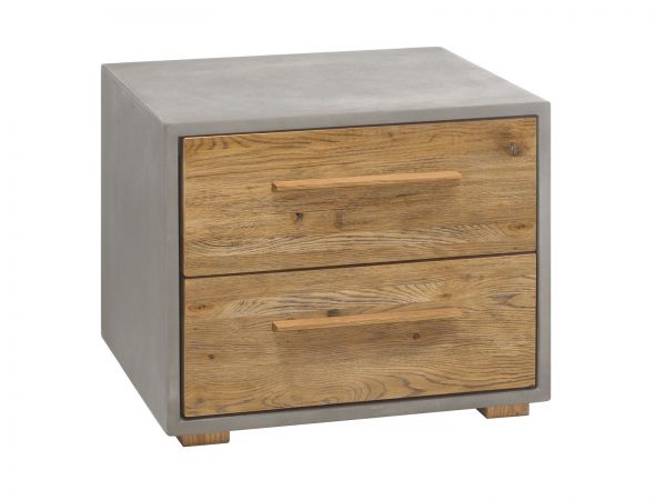 Oak-Wild Vintage Nachttisch Modo, Vintage natur, geölt