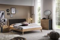 Eiche bianco. geölt, Bezug Kunstleder Kul smoke 336 Eiche bianco. geölt, Bezug Kunstleder Kul smoke 336