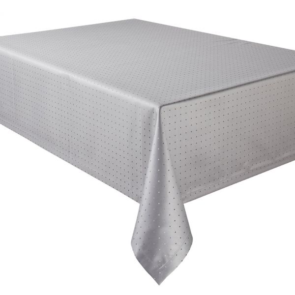 Tischtuch eckig Platin