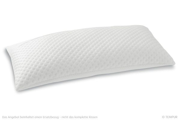 TEMPUR Ersatzbezug Comfort Schlafkissen Original, 40 x 80 cm