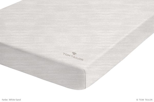 Tom Tailor Baumwoll Melange-Jersey Spannbetttuch 77791