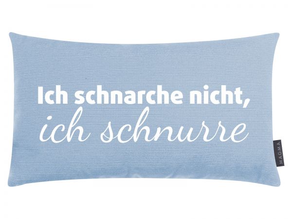 Kissen "Ich schnarche nicht"
