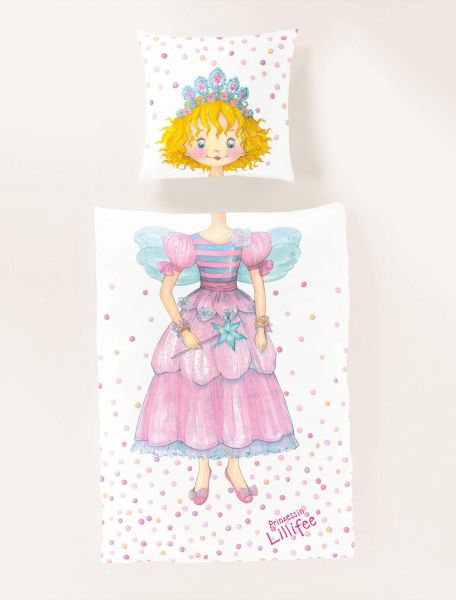 Bierbaum Mako-Satin Kinderbettwäsche Lillifee 5108