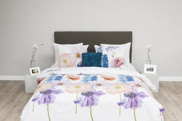 HnL Baumwoll Renforcé Bettwäsche Flower Field Multi