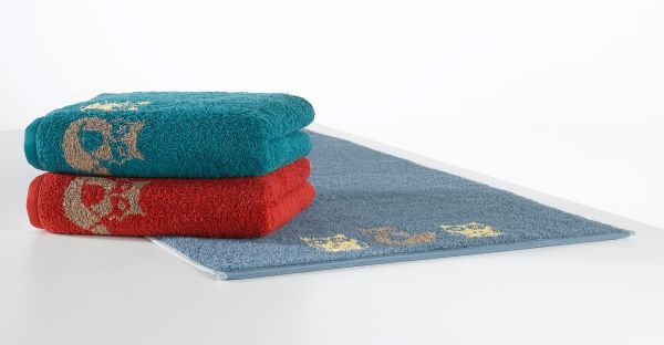 Prinz Frottier Handtuch Eule und Fuchs