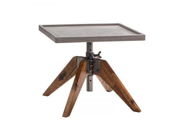 Factory-Line Nachttisch Pira, Akazie Vintage brown, lackiert
