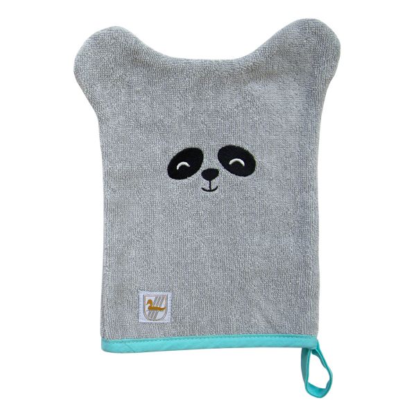 Waschhandschuh Panda