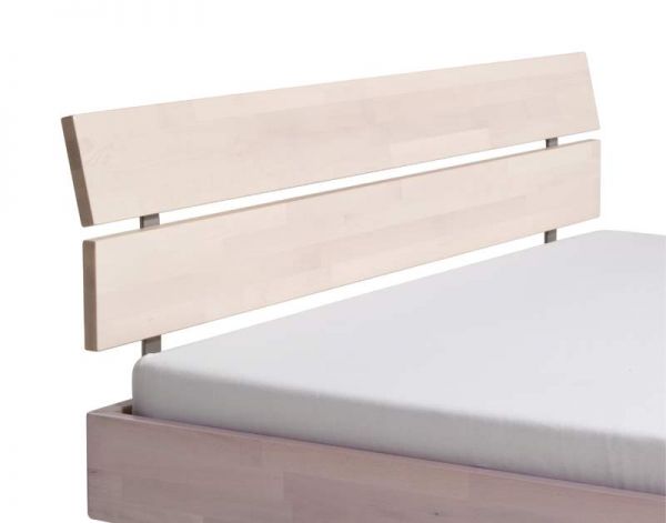 Wood-Line Kopfteil Duo, Buche weiss lasiert, lackiert